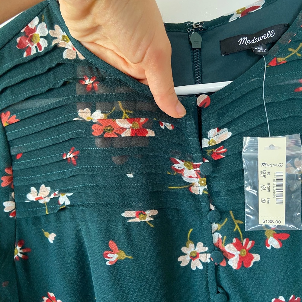 Madewell Ruffle Dress - Picture 7 of 10
